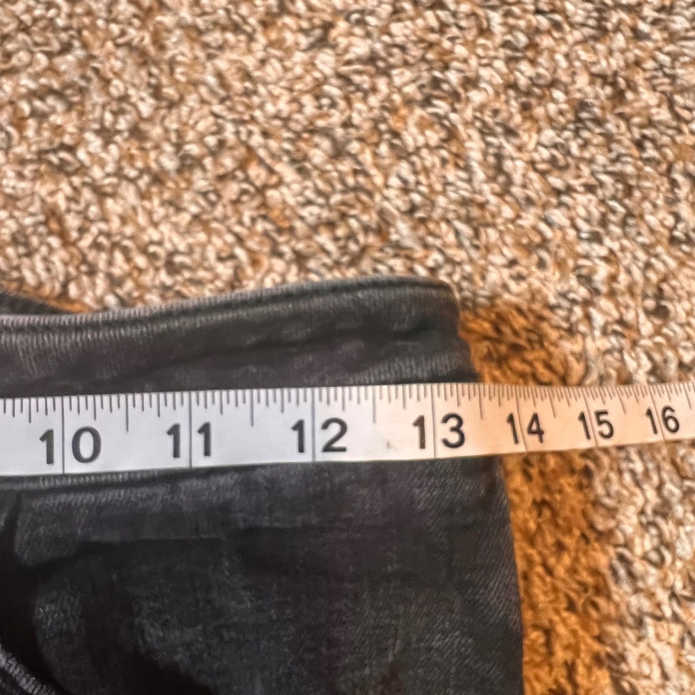 Zara EUR 36‎ USA 29 Black Wash Denim Jeans Slim Fit Casual Everyday - Picture 3 of 7